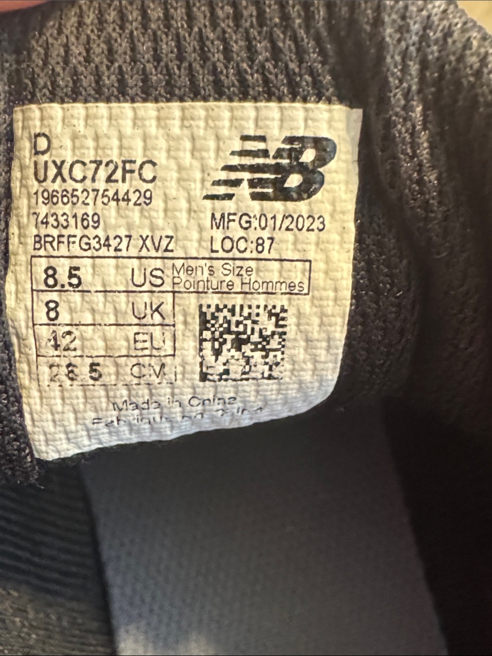 New Balance x FIGS XC-70 Men’s Smokey Taupe Suede Sneakers - Picture 2 of 7
